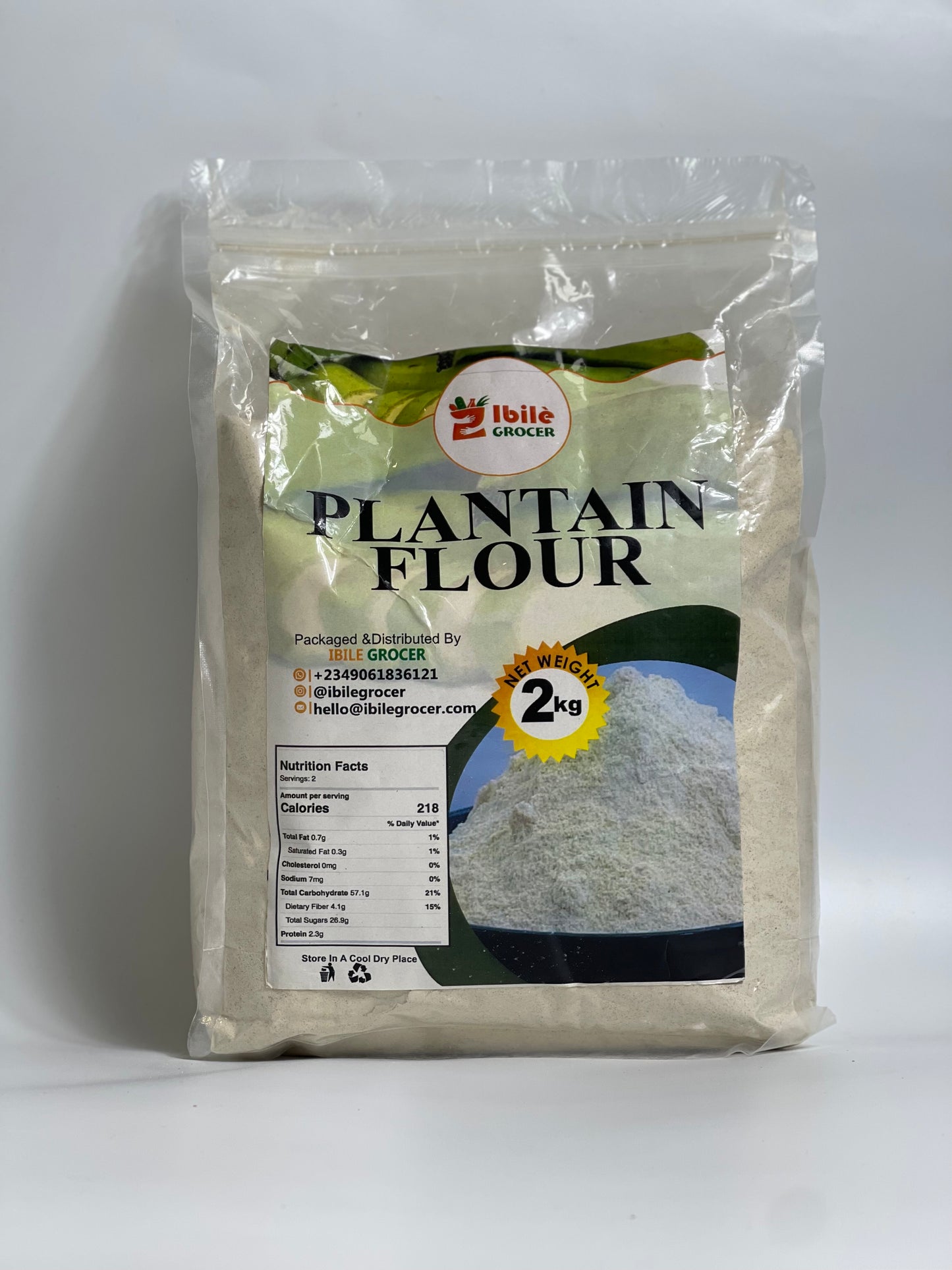 PLANTAIN FLOUR (ELUBO)