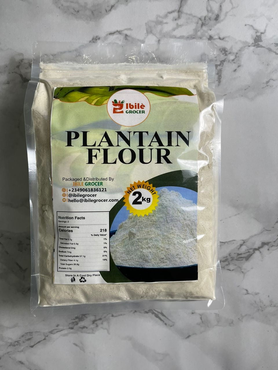 PLANTAIN FLOUR (ELUBO)