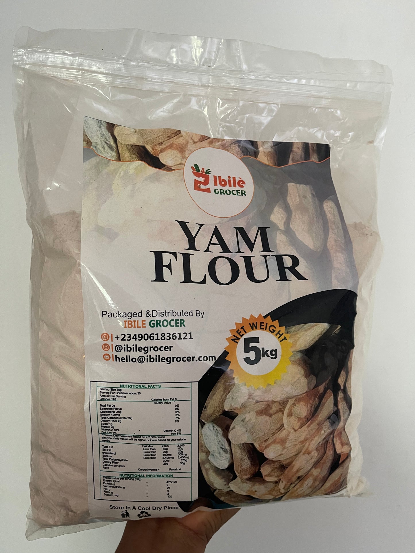 YAM FLOUR (ELUBO ISU)