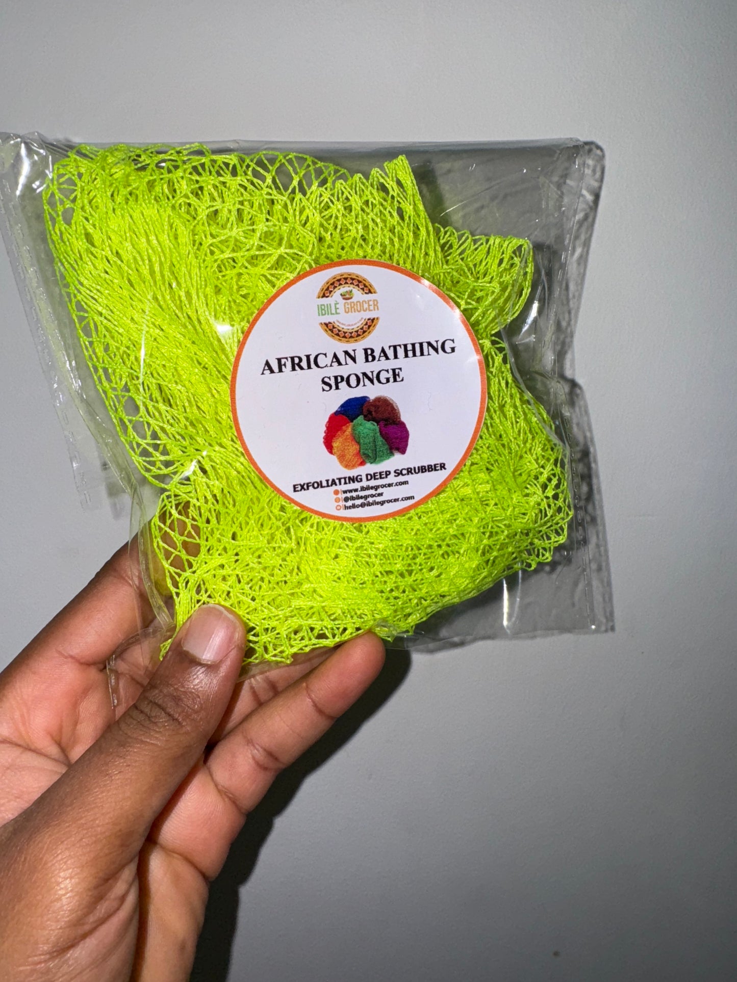 AFRICAN NET SPONGE EXFOLIATING SAPO