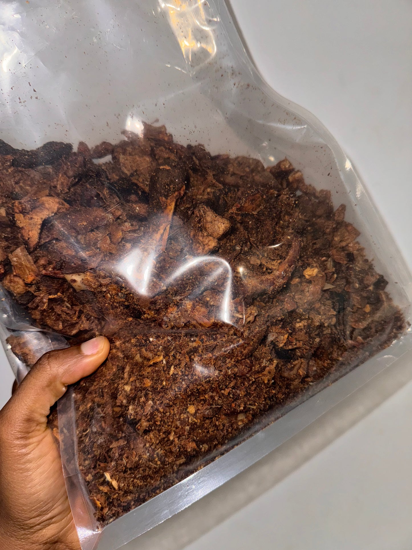 Goat meat crumbs